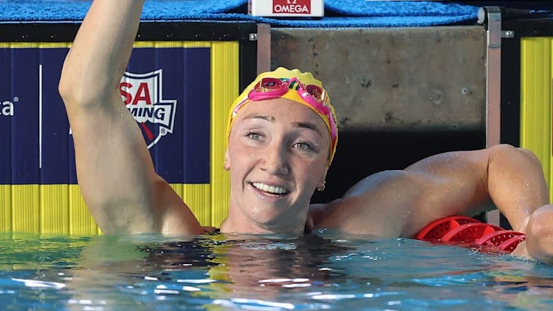 Pallister makes history by beating Ledecky as Short breaks ...