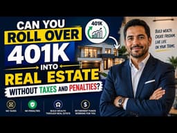 Can you Roll Over 401k into REAL ESTATE Without TAXES and PENALTIES?