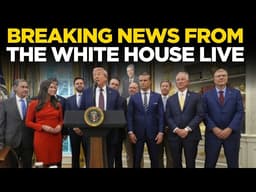 Trump LIVE: President Trump Speaks on US Environmental Initiatives in Oval Office | US News LIVE
