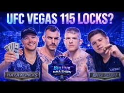 UFC Vegas 115 Moicano vs. Duncan Predictions & Bets - BigJive MMA Show Ep 11