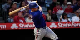 Josh Jung exits game against Angels with left shoulder injury