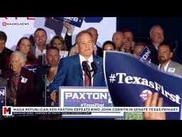 🇺🇸 MAGA Can't Stop Winning! Ken Paxton Defeats RINO John Cornyn in Senate Texas Republican Primary