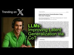 LLMs: Improving Latent Generalization via CoT