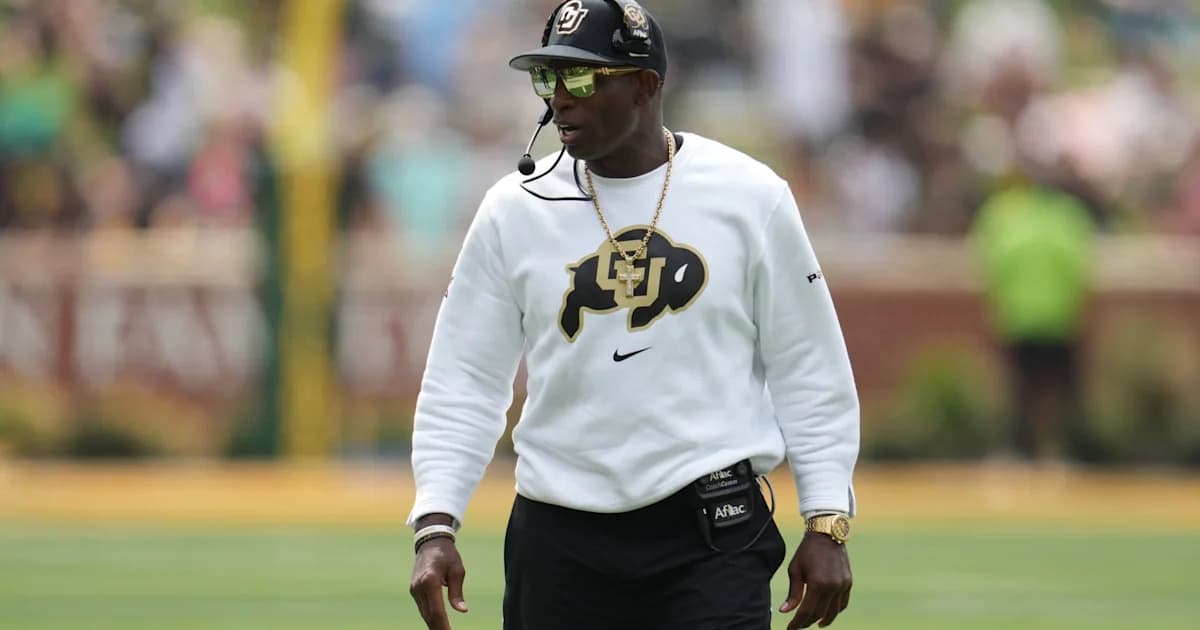 Deion Sanders Bluntly Reacts to Colorado's Declining TV ...