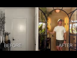 Extreme Apartment Entryway Makeover | From Start to Finish