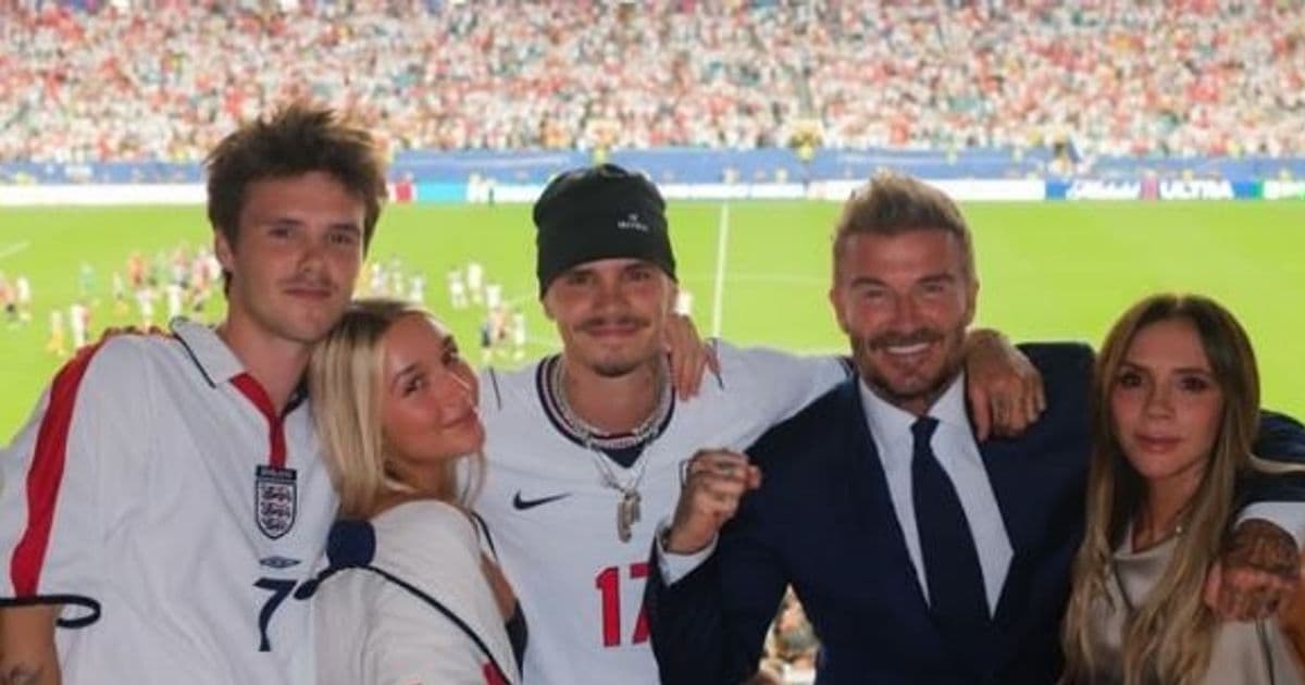 David Beckham marks England's win with tribute to family ...
