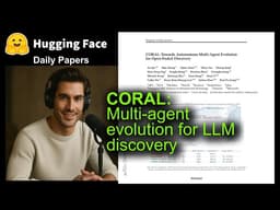 CORAL: Multi-agent evolution for LLM discovery