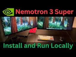 Nemotron 3 Super: Can an 83GB Model Run on 16GB VRAM?