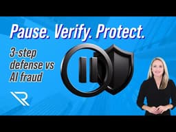 AI Scams Move Fast: Here’s the 3-Step Defense.
