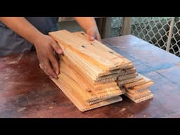 Making A Folding Chair From TRASH Because I’m Too Broke To Buy One