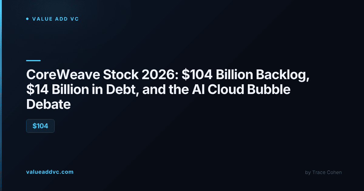 CoreWeave Stock 2026: $104B Backlog vs $14B Debt