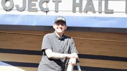 Nick Walker is the Visulite Cinemas's new owner in downtown Staunton