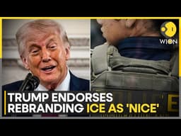 US President Backs ICE Rebrand Amid Scrutiny as Poll Shows Trump's Immigration Approval Falling