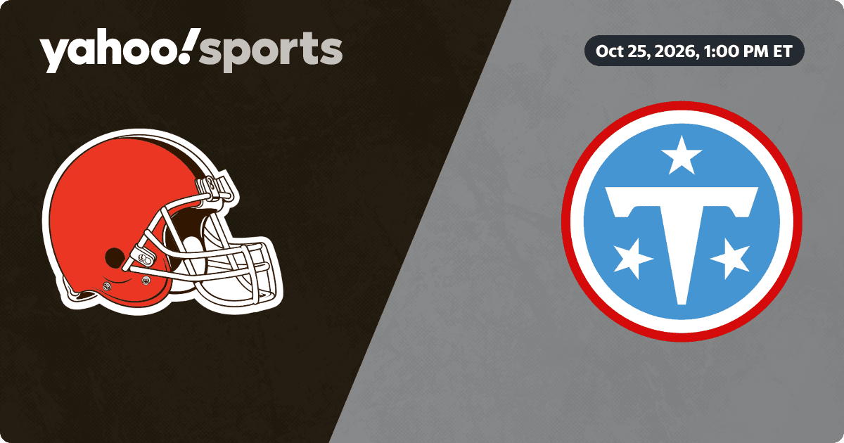 Cleveland Browns @ Tennessee Titans: Live game ...