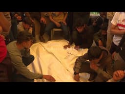 Palestinian father and five-year-old son killed in Israeli airstrike on southern Gaza