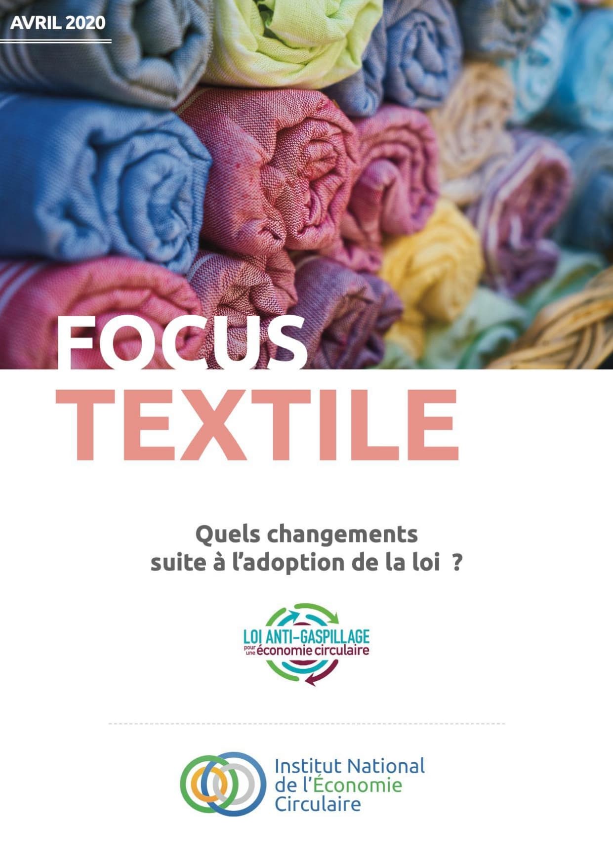 Focus « Textile et loi économie circulaire