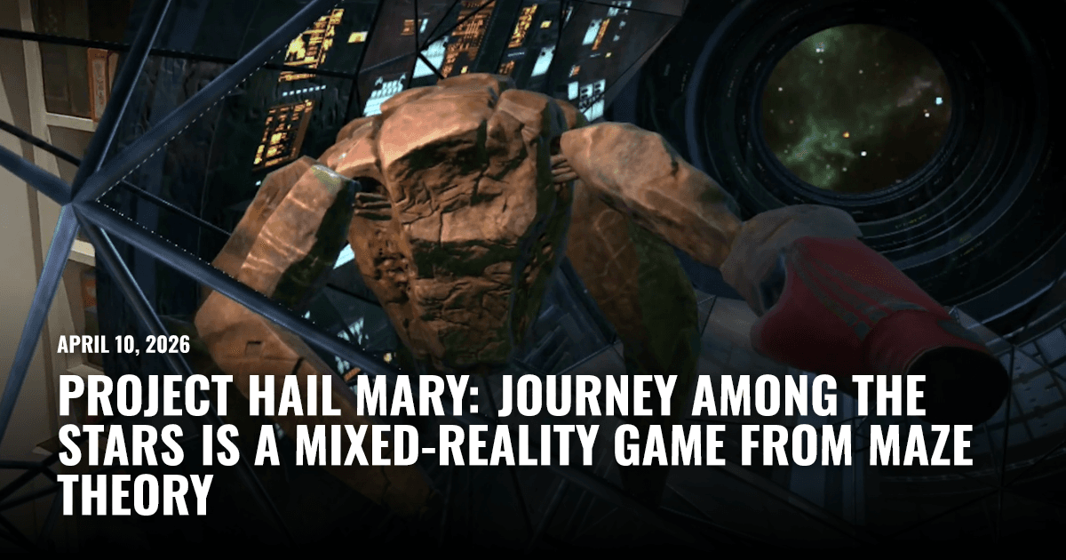 Project Hail Mary: Journey Among the Stars Is a Mixed-Reality Game From Maze Theory | Restart.run