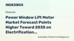 Power Window Lift Motor Market Global Analysis and Growth Outlook to 2035 - News and Statistics - IndexBox
