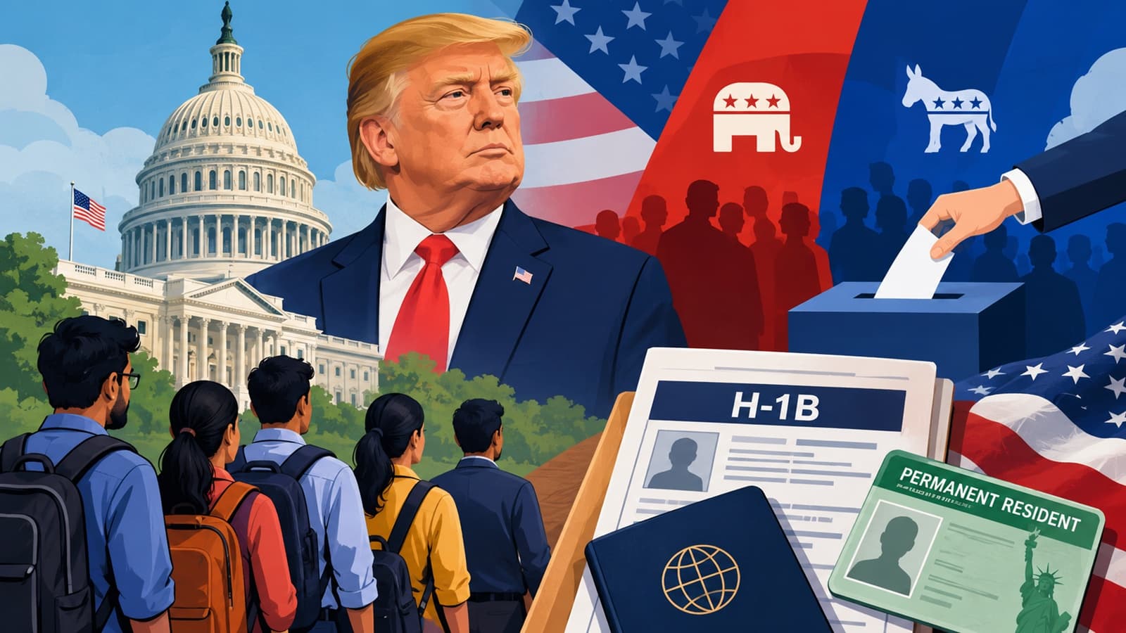 US midterms 2026: How results could affect H-1B visas ...