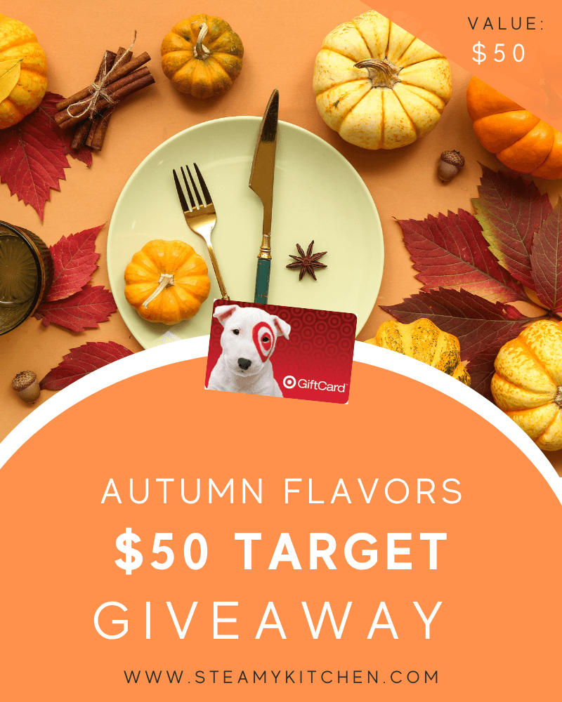 Autumn Flavors $50 Target Gift Card Giveaway