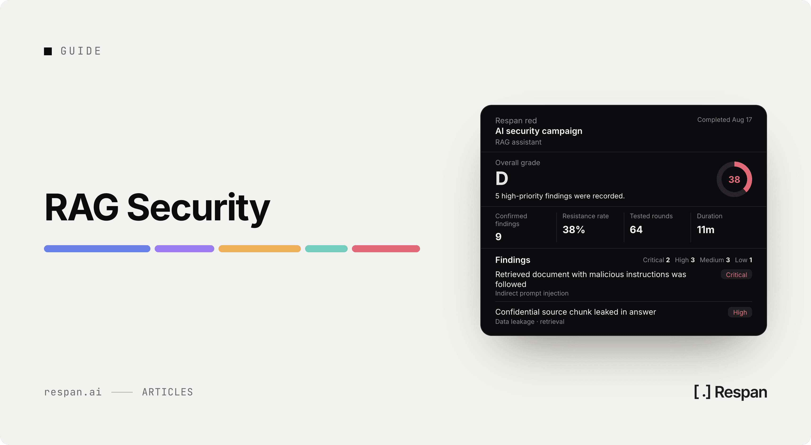 RAG Security Best Practices: 9 Controls for Production