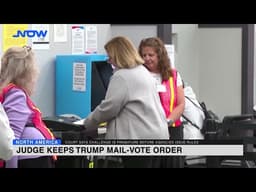 Judge keeps Trump mail-vote order