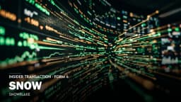 [Form 4] Snowflake Inc. Insider Trading Activity | SNOW Insider Trading