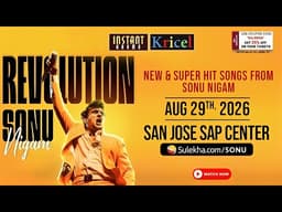 Sonu Nigam LIVE Bay Area 2026 | Revolution Tour | Sulekha | 25% OFF Tickets