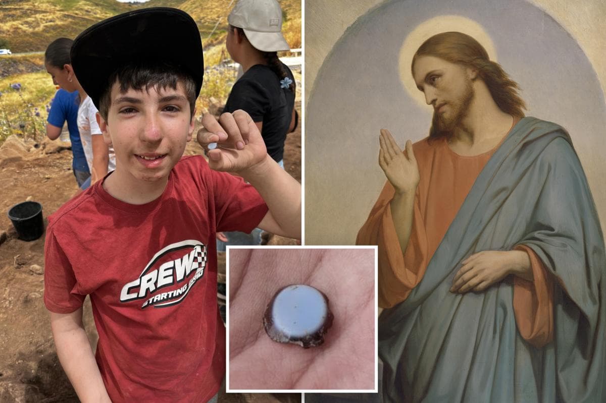 12-year-old discovers rare gemstone at biblical site linked to Jesus’ ministry