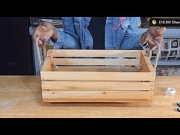 EASY DIY Organization Crate | Weekend DIY 2