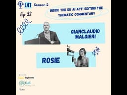 Inside the EU AI Act: Editing the Thematic Commentary with Gianclaudio Malgieri