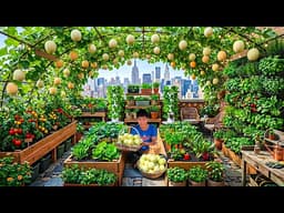 Tiny Rooftop? Here’s the Smart Garden Layout That Lets You Grow All Your Favorite Vegetables