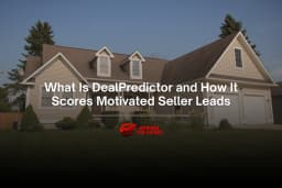 What Is DealPredictor and How It Scores Motivated Seller ...