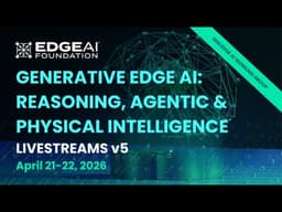 Generative Edge AI: Reasoning, Agentic & Physical Intelligence 📱
