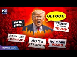 “No Kings” Protests: 8 Million Americans Demand Trump to Resign | ISH News