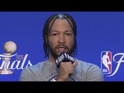Jalen Brunson talks facing Wemby & previews Game 1 vs Spurs - NBA Finals