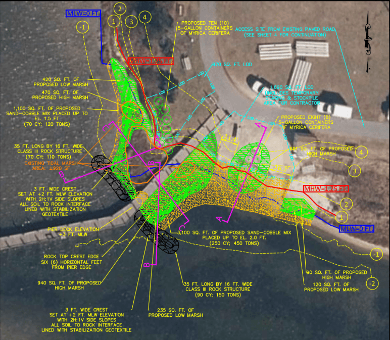 Ocean City seeks bids for Northside Park living shoreline - CoastTV