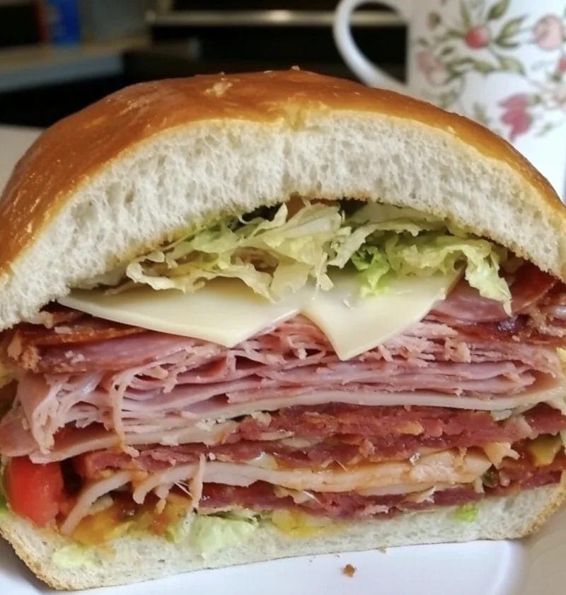 The Ultimate Flavor-Packed Italian Deli Sandwich