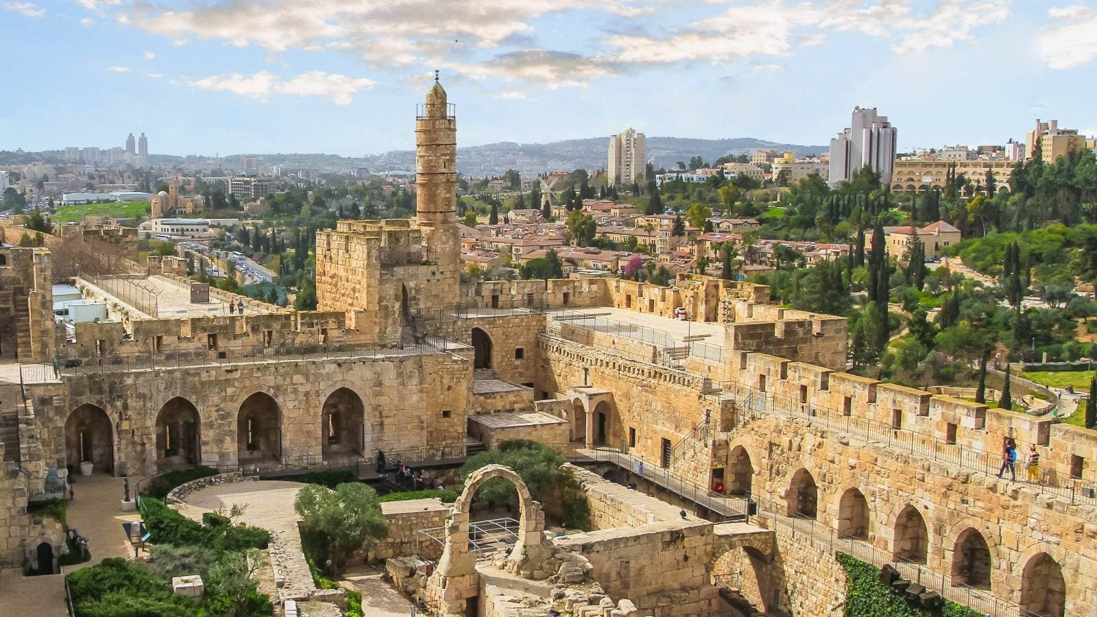 First Temple Destruction Beams from City of David