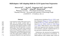 SkillAdaptor: Self-Adapting Skills for LLM Agents from Trajectories