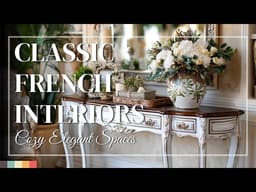 French Provincial Interior Ideas for Every Room 💫 Add Polished Rustic Grandeur