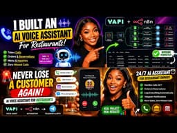 I Built an AI Voice Assistant That Takes Restaurants Calls 24/7…