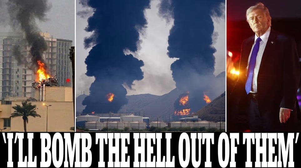 President Trump Says He'll Be 'Bombing the Hell' Out of Iran after Regime Threatens to Abduct US Military Staff Following Kharg Island 'Obliteration'