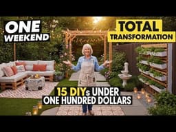 15 Genius Patio DIYs That Will Completely Transform Your Outdoor Space