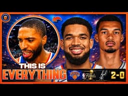 Knicks Get a TRIPLE Dose of GOOD News After Game 2 NBA Finals WIN