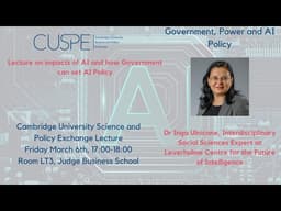 AI, Power and Governance