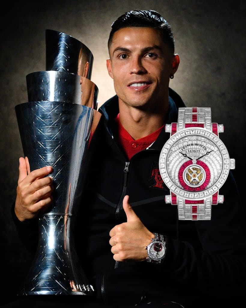 17 of Cristiano Ronaldo's Most Insane Diamond Watches