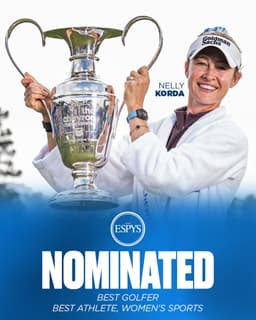 @LPGA: Nelly Korda and Jeeno Thitikul are both up for ESPYS tonight 🤩 https://t.co/fB8MXWwDvU