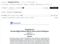 @_akhaliq: DeepSeek-V4 paper is out on Hugging Face

paper: https://t.co/XG4Zdj2ndM https://t.co/mAKes693Vv