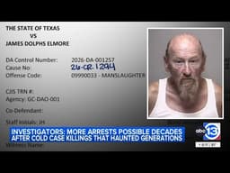 Authorities say there are other active leads in Texas Killing Fields case after suspect indicted